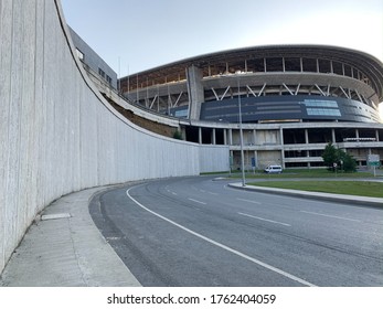 Istanbul, Turkey - June 23, 2020: Turk Telekom Arena Is Stadium Of Galatasaray Sport Club 