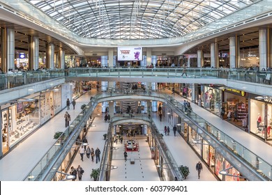 Istanbul, Turkey - March 19, 2017: Atasehir Palladium shopping center, Istanbul
