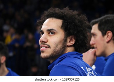 ISTANBUL / TURKEY - MARCH 3, 2019: Shane Larkin During Turkish Basketball Super League 2018-19 Round 18 Basketball Game Fenerbahce Vs Anadolu Efes At Sinan Erdem Dome.