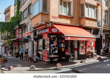 Istanbul, Turkey. May 17th 2022 Durumzade, a well known kebab restaurant once visited by celebrity chef, Anthony Bourdain, Istiklal Street, Istanbul, Turkey. 