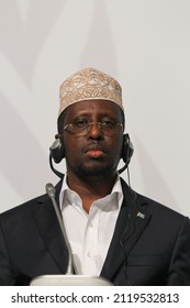 Istanbul, Turkey - May 29, 2012: President Of Somalia Şeyh Şerif Ahmed Attended The Conference On Somalia Held In Istanbul.