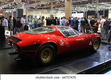 ISTANBUL, TURKEY - NOVEMBER 07: Alfa Romeo 33 Stradale At 13th International Auto Show On November 07, 2010 In Istanbul, Turkey.