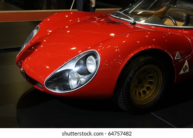 ISTANBUL, TURKEY - NOVEMBER 07: Alfa Romeo 33 Stradale At 13th International Auto Show On November 07, 2010 In Istanbul, Turkey.