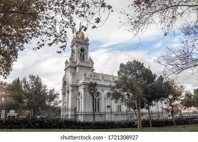 Istanbul Turkey. November 1, 2019.sveti Stefan Church Alias Iron Church