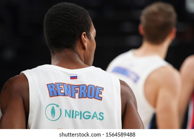 ISTANBUL / TURKEY, NOVEMBER 14, 2019: Alex Renfroe During EuroLeague 2019-2020 Round 8 Basketball Game Between Anadolu Efes And Zenit St Petersburg At Sinan Erdem Dome.