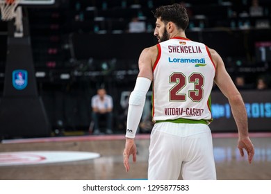 Istanbul / Turkey - November 30, 2018: Tornike Shengelia During EuroLeague 2018-19 Round 10 Basketball Game Anadolu Efes Vs Baskonia Vitoria At Sinan Erdem Dome.