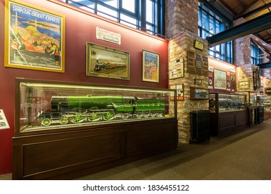 Istanbul, Turkey - October 06, 2020 : The Rahmi M. Koç Museum Is A Private Industrial Museum In Istanbul, Turkey Dedicated To The History Of Transport, Industry And Communications. 