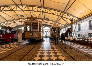 Istanbul, Turkey - October 06, 2020 : The Rahmi M. Koç Museum Is A Private Industrial Museum In Istanbul, Turkey Dedicated To The History Of Transport, Industry And Communications. 