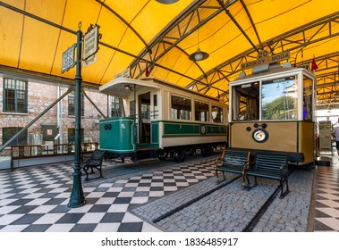 Istanbul, Turkey - October 06, 2020 : The Rahmi M. Koç Museum Is A Private Industrial Museum In Istanbul, Turkey Dedicated To The History Of Transport, Industry And Communications. 