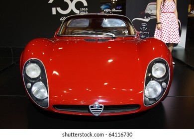 ISTANBUL, TURKEY - OCTOBER 30: Alfa Romeo 33 Stradale At 13th International Auto Show On October 30, 2010 In Istanbul, Turkey.