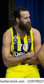 ISTANBUL / TURKEY - SEPTEMBER 23, 2019: Luigi Datome During Fenerbahce Beko 2019/2020 Turkish Airlines EuroLeague Media Day At Ulker Sports Arena.