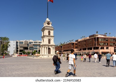 Istanbul Turkey; Tophane Clock Tower, Built By Sultan Abdülmecid. July 2, 2022