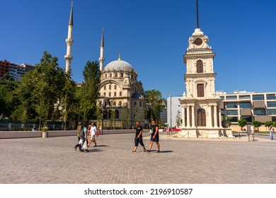 Istanbul Turkey; Tophane Clock Tower, Built By Sultan Abdülmecid. July 2, 2022