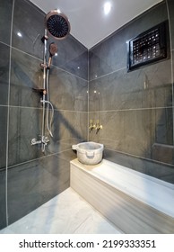 Istanbul,turkey-september 8 2022:special Design Ultra Luxury Bathroom