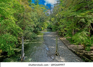 Isuzugawa River Of The Ise Inner Shrine