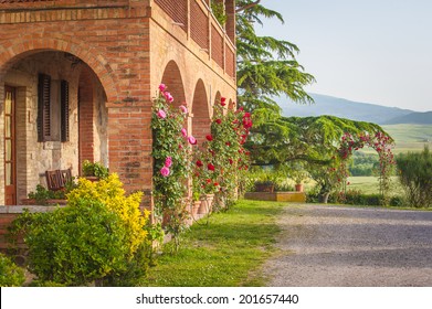 Italian agritourism in Tuscany