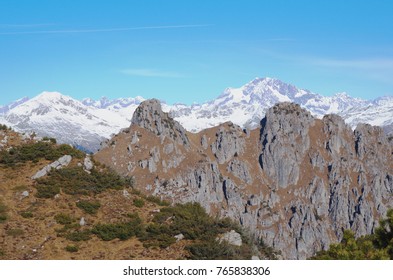 Italian Alps - Bergamasque Prealps And The Mount Disgrazia (background)