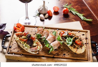 italian appetizer Stock Photo