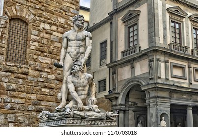 Italian Art Architecture Statue Hercules Hercules Stock Photo ...