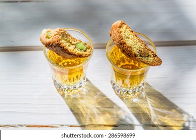 Italian Biscotti With Vin Santo