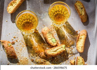 Italian Cantucci With Vin Santo