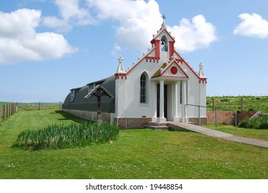 Italian Chapel On Lamb Holm, Orkney, Scotland