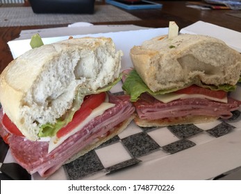 Italian Cold Cut Sub On A Crusty Roll