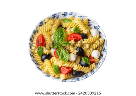 Similar – Image, Stock Photo Pasta salad Food