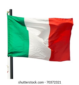 Vintage Retro Looking National Italian Flag Stock Photo (Edit Now ...