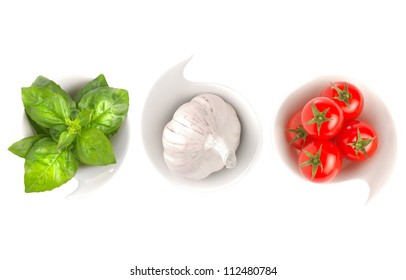 Italian food flag