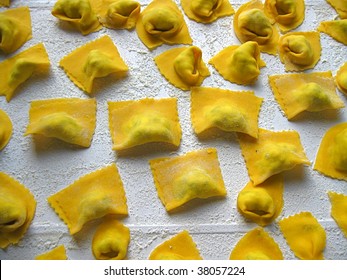 Italian Hand Made Pasta Called Tortelli