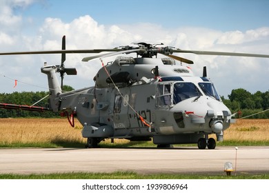 Italian Navy NH90 Helicopter At Volkel Air Base. The Netherlands - June 20, 2009, Nh Helicopter, Nh-90, 