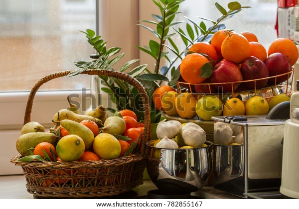 Italian Pantry Full Healthy Fruits Stock Photo Edit Now 782855167