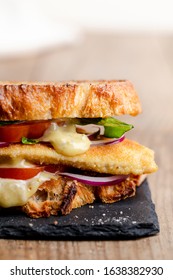 Italian Sandwich With Breaded Chicken