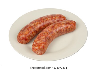 Italian Sausage On Plate