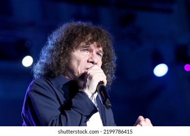 The Italian Singer Riccardo Cocciante In Concert At The MediTa Festival 2022 In Taranto, Puglia, Italy. 08.09.2022