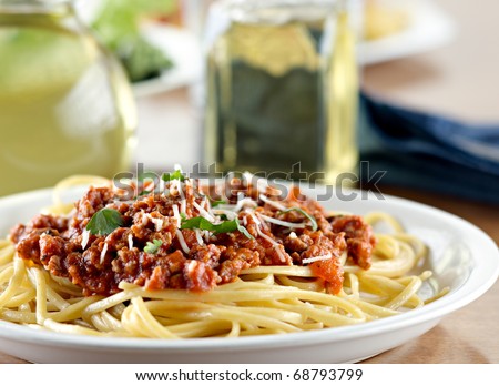 Italian spaghetti dinner