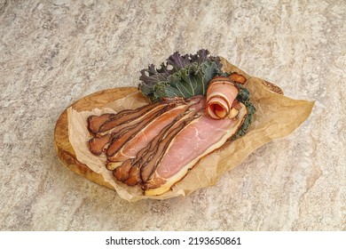 Italian Traditional Cuisine - Prosciutto Appetizer Pork Meat