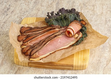 Italian Traditional Cuisine - Prosciutto Appetizer Pork Meat