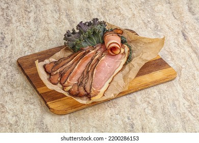 Italian Traditional Cuisine - Prosciutto Appetizer Pork Meat