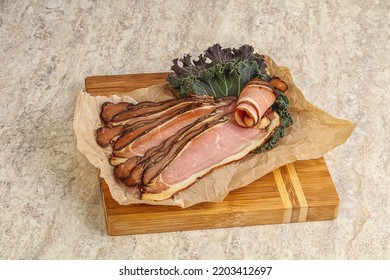 Italian Traditional Cuisine - Prosciutto Appetizer Pork Meat