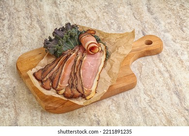 Italian Traditional Cuisine - Prosciutto Appetizer Pork Meat