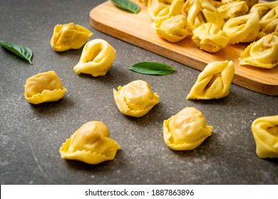 Italian traditional tortellini pasta - Italian food style