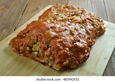 Italian Turkey, Potato , Zucchini Meatloaf 