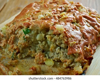 Italian Turkey, Potato , Zucchini Meatloaf 