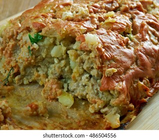 Italian Turkey, Potato , Zucchini Meatloaf 