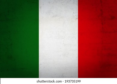 Italian vintage flag
