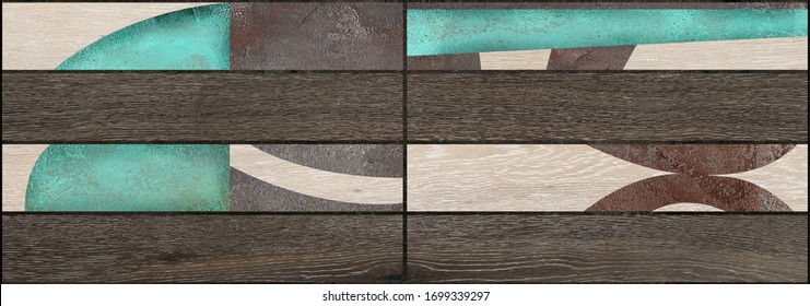 italian wood and resin design