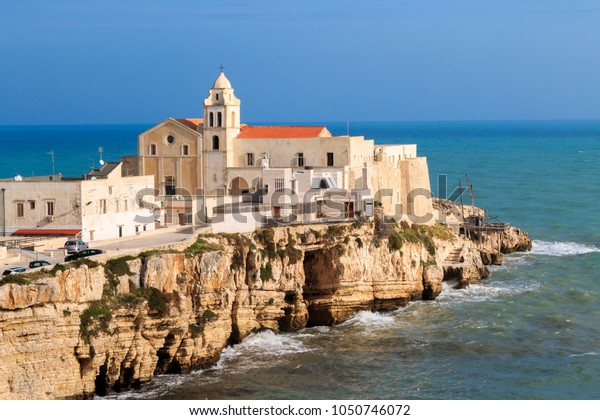 italian borgo Gargano Italy sea Puglia Photography Print Peschici oldtown village harbour mediterranean Apulia landscape Foggia