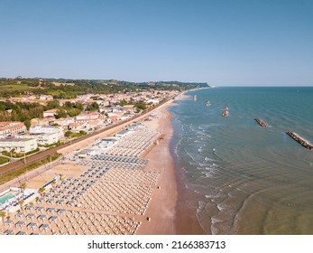 Italy June 2022 Aerial View Fano Stock Photo 2166383713 | Shutterstock